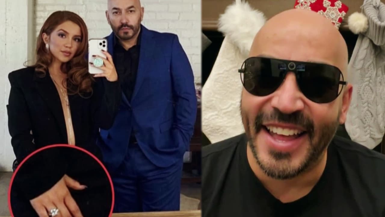 "Ahí está la exclusiva.
<b>Ustedes son los primeros que me preguntaron</b>, ahora sí que se dieron cuenta de esa fotografía, así que estamos bien contentos".
<br>