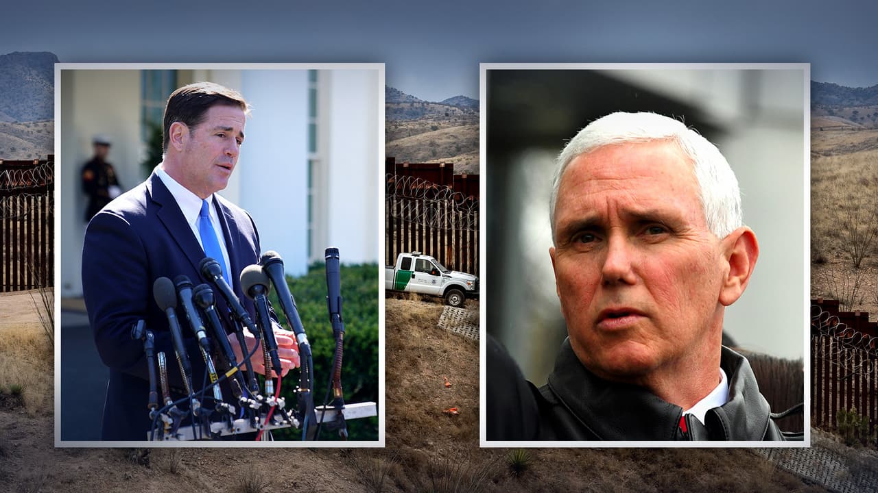 El gobernador de Arizona, Doug Ducey, da positivo a covid-19, no visitará la frontera con Mike Pence