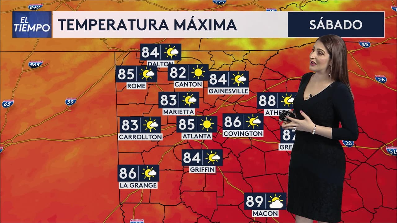 Cielos soleados para este fin de semana en gran parte del área metropolitana de Atlanta 