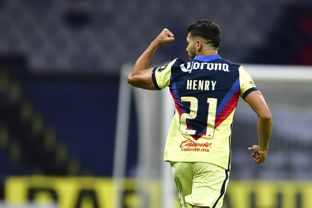 Henry Martin – América – 5 goles, un gol cada 112. 80 minutos.