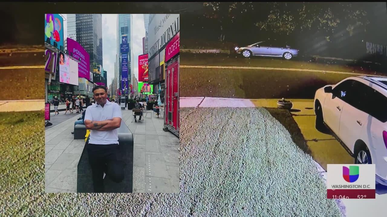 Ahora hay algunas flores en el sitio donde la madrugada del sábado, 
<b><a href="https://www.univision.com/local/washington-dc-wfdc/captan-en-video-el-momento-en-que-un-hombre-abandona-un-cuerpo-en-prince-georges-video" target="_blank">un hombre abandonó el cuerpo sin vida de un hispano</a></b> de 28 años, tras presuntamente haberlo atropellado millas atrás. La familia de la víctima, identificado como Franklin Membreño, se encuentra entre la rabia y el dolor.