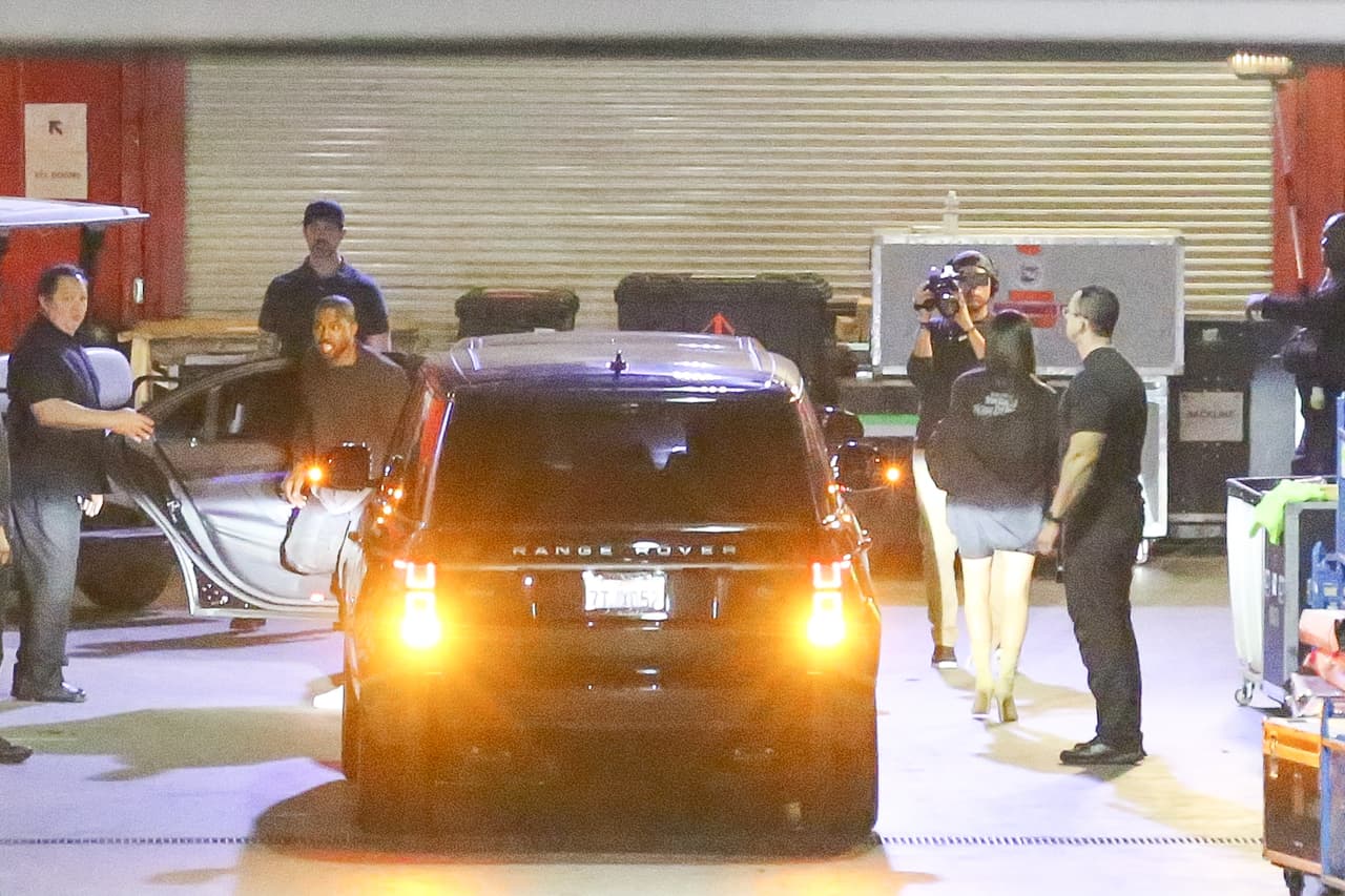 Fue a ver el concierto de su amorcito Kanye West.