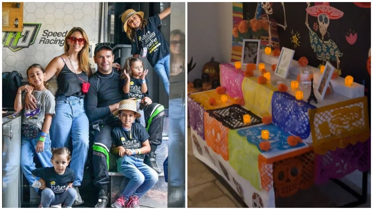 <b>Jacky Bracamontes</b> desea que sus hijas conserven sus tradiciones mexicanas y puso su altar de muertos en casa, donde aparecen las fotografías de sus abuelos paternos y maternos, así como de su
<a href="https://www.univision.com/novelas/novelas-show-temp/fallecio-el-suegro-de-jacqueline-bracamontes" target="_blank">suegro Enrique Fuentes</a>.