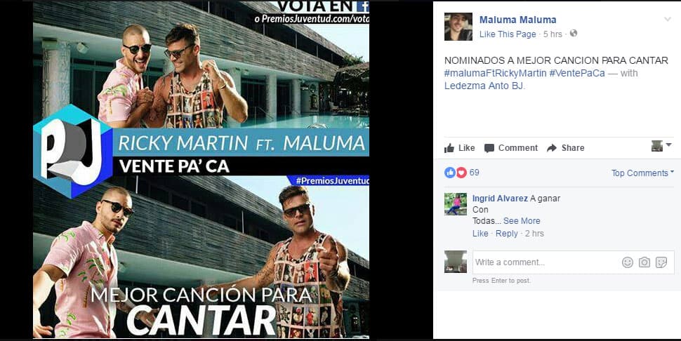 Pero sus fan clubs también comenzaron a moverse rápidamente, pidiendo a todos entrar a votar en cada terna.