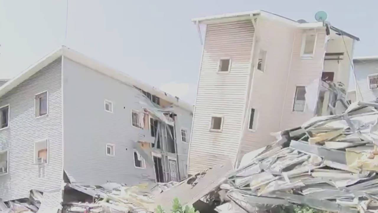 Miedo y tensión entre venezolanos que viven en edificios agrietados por terremotos