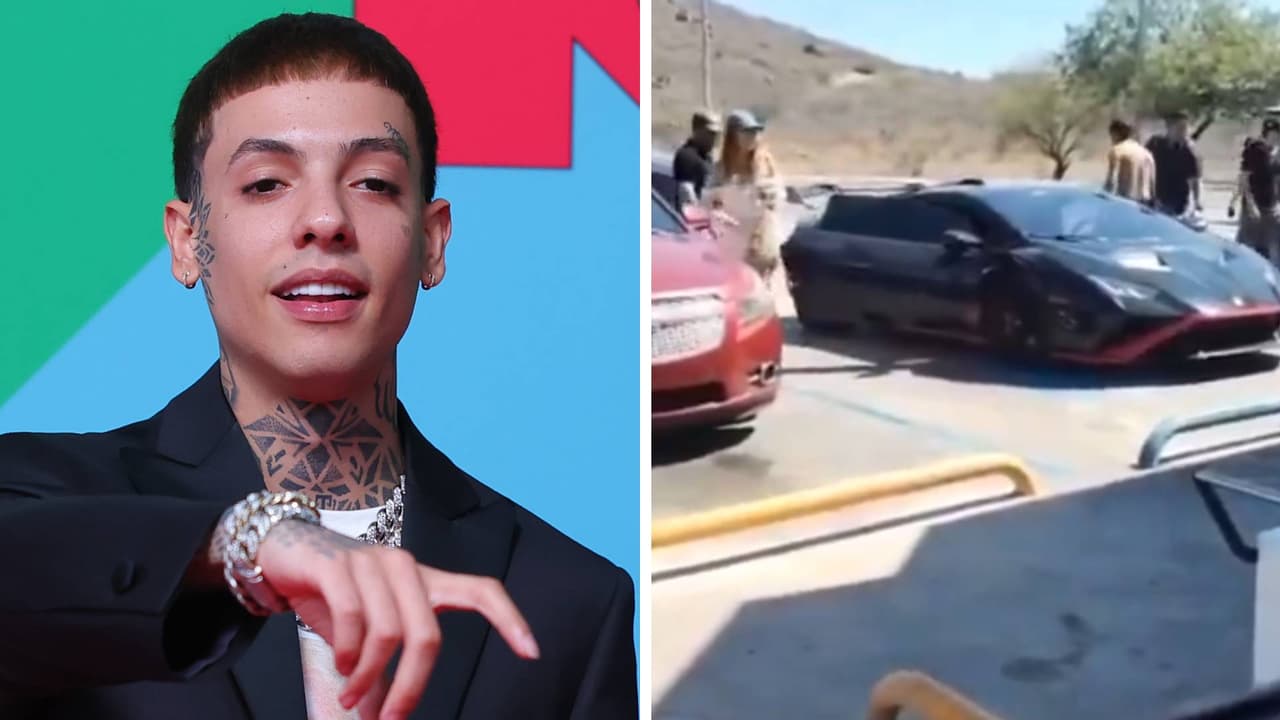 Natanael Cano se estaciona en sitio para discapacitados en Sonora, reportan que habría perdido su visa