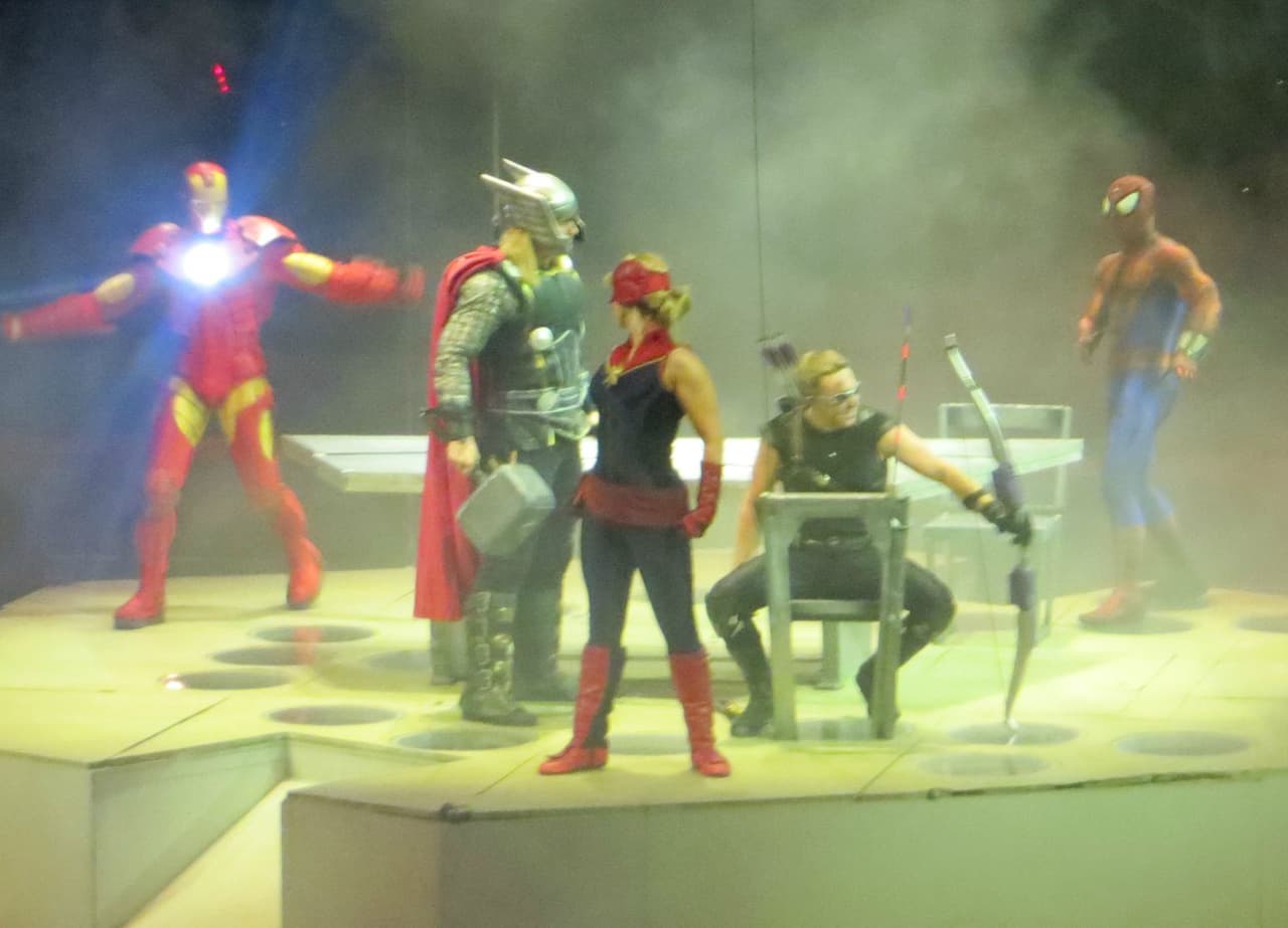 Marvel Universe Live está en Chicago. Thor, Capitan América, Spiderman y los demás Avengers se enfrentan a Loki, los seis siniestros, A.I.M y la terrible Hydra.