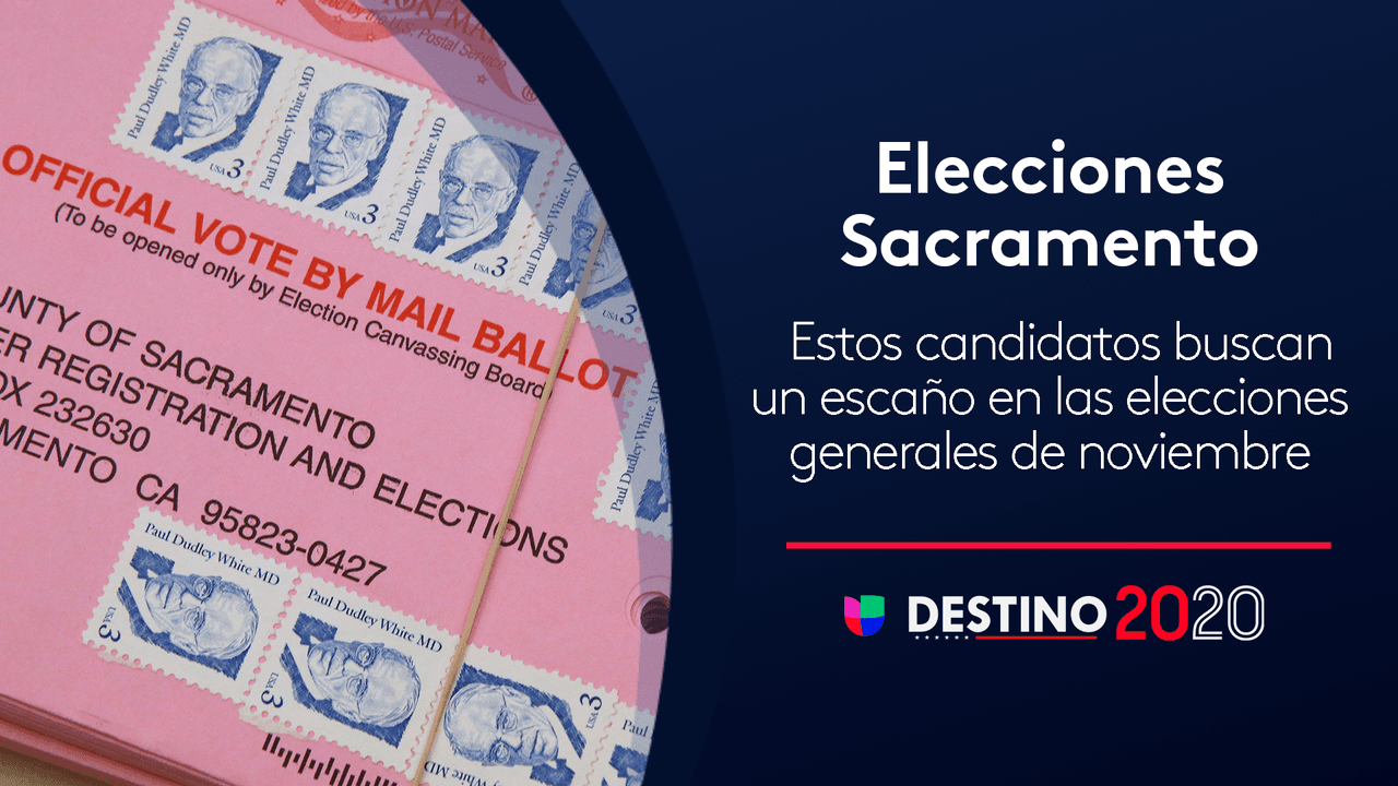 Estos son los candidatos que buscarán tu voto en el condado de Sacramento en las elecciones generales