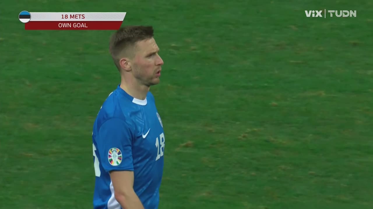 ¡Regalo del capitán estonio! Polonia aventaja 4-0 anotado por Karol Mets