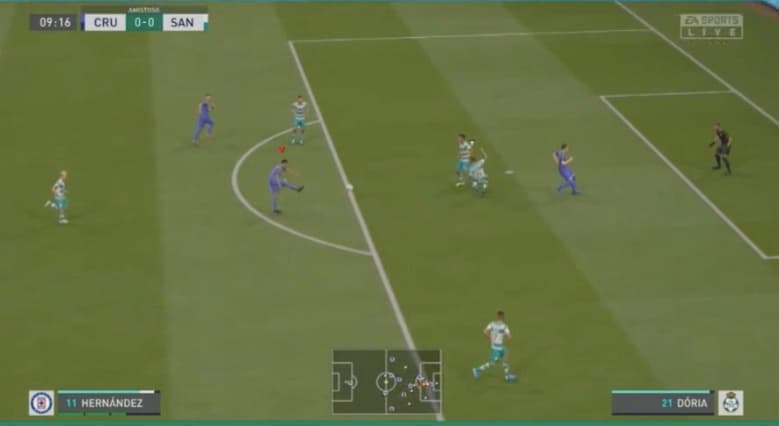 Cruz Azul no logra salir del sótano y esta vez caen frente al Santos de Eduardo Aguirre con un marcador de 3-4.