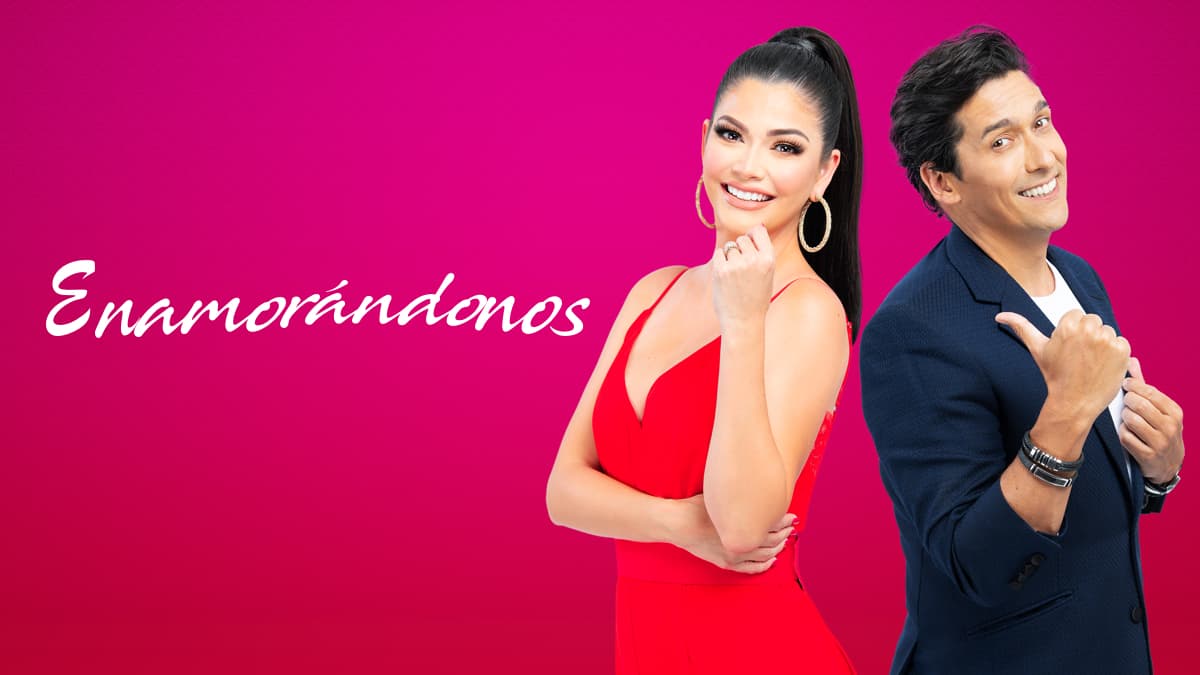 Ana Patricia y Rafael Araneda presentan el nuevo reality Enamorándonos