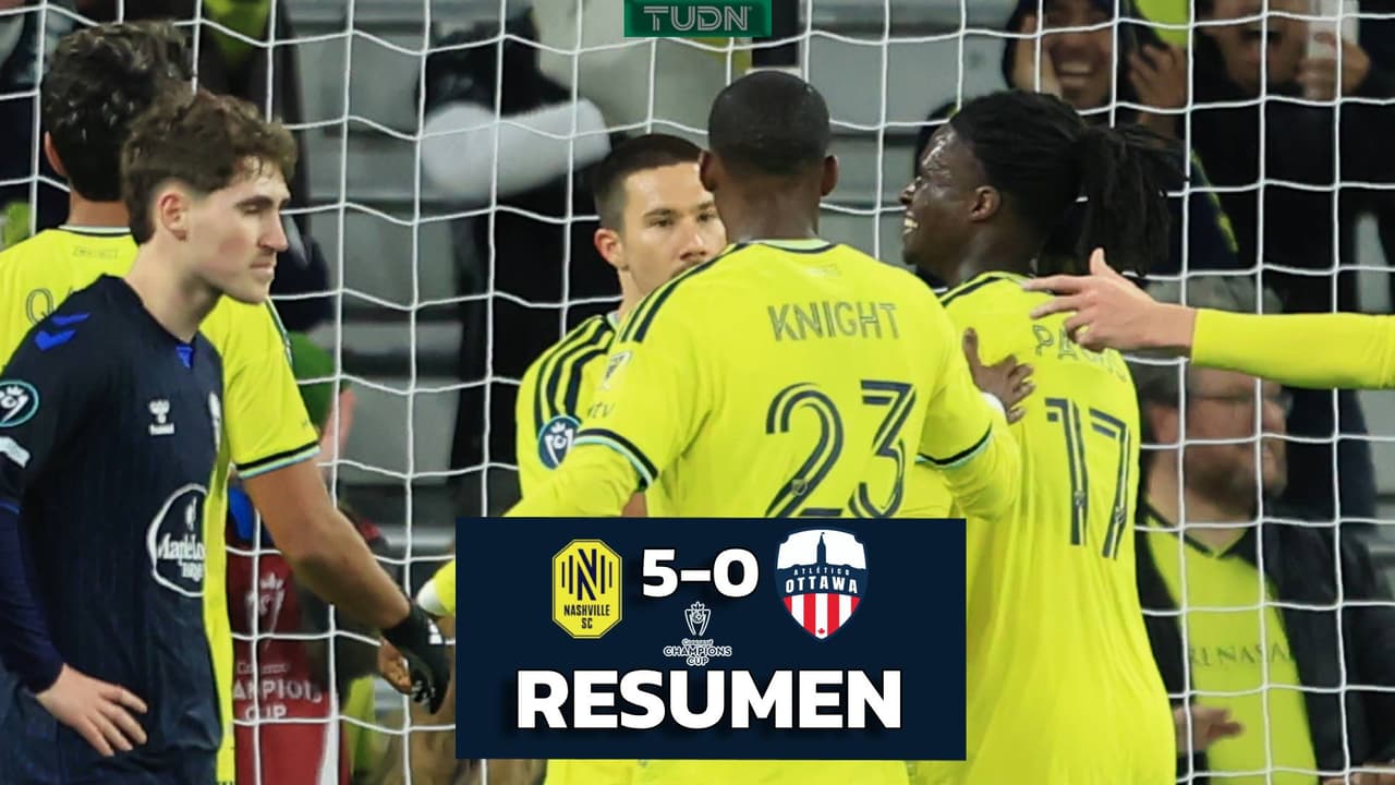Resumen | Nashville completa la goleada sobre Ottawa en Concacaf