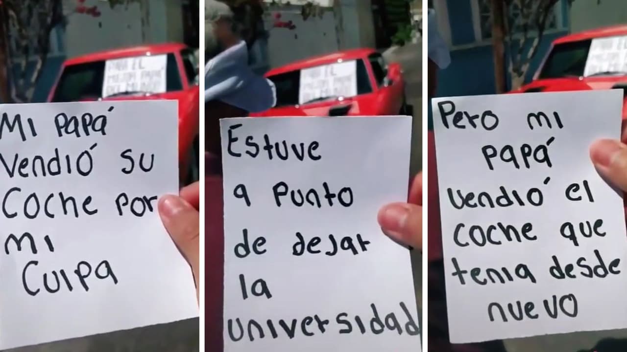 El joven relató su historia a través de pequeños papelitos