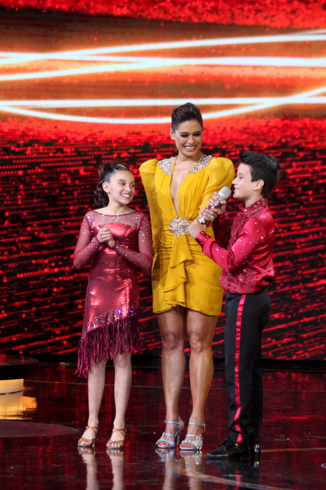 Finalmente, Galilea pidió las calificaciones de los jueces.