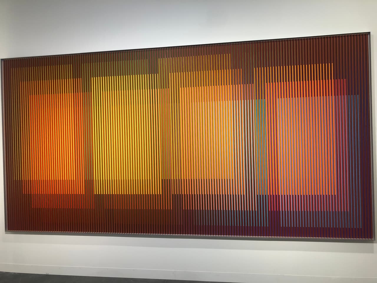 Uno de los aspectos más importantes de esta feria, es la presencia de coleccionistas latinoamericanos y el gran interés en los artistas de la región .