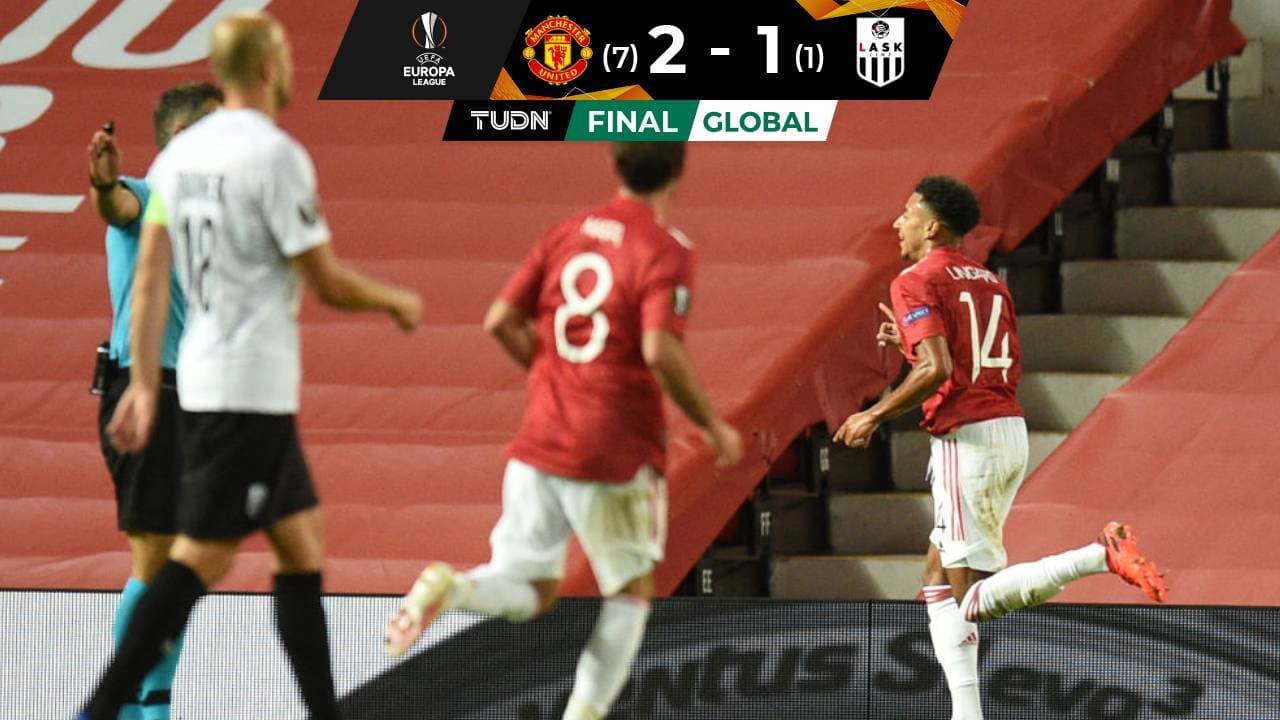 El United se instala en Cuartos de Europa League tras golear a LASK
