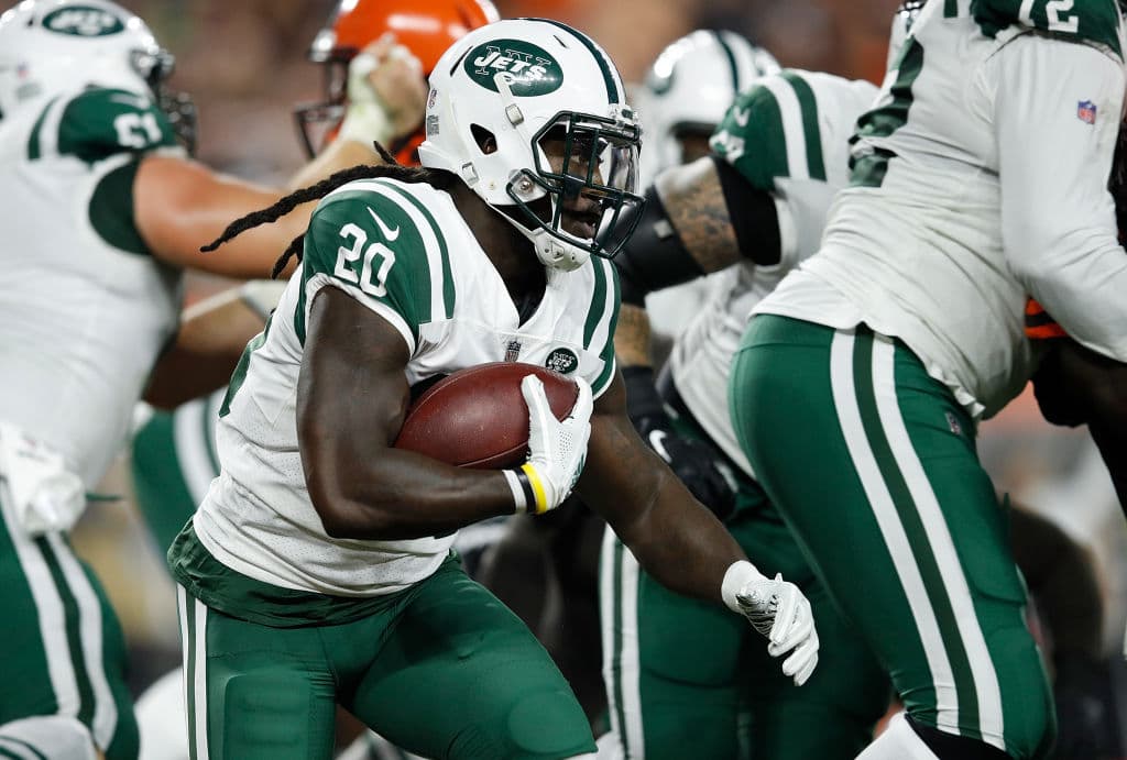 En la primera jugada del segundo cuarto los jets se fueron arriba en el marcador tras culminar una serie ofensiva de cinco jugadas y de recorrido de 28 yardas.