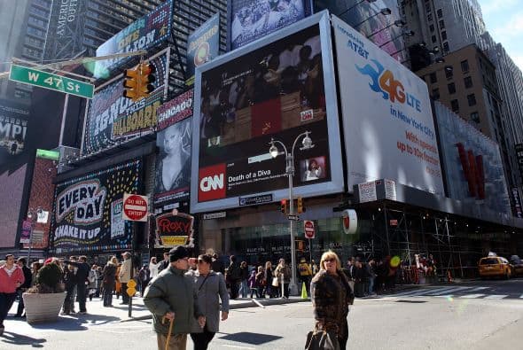 Los teatros ubicados en Broadway contribuyeron con $1,040 millones a la ciudad de Nueva York.