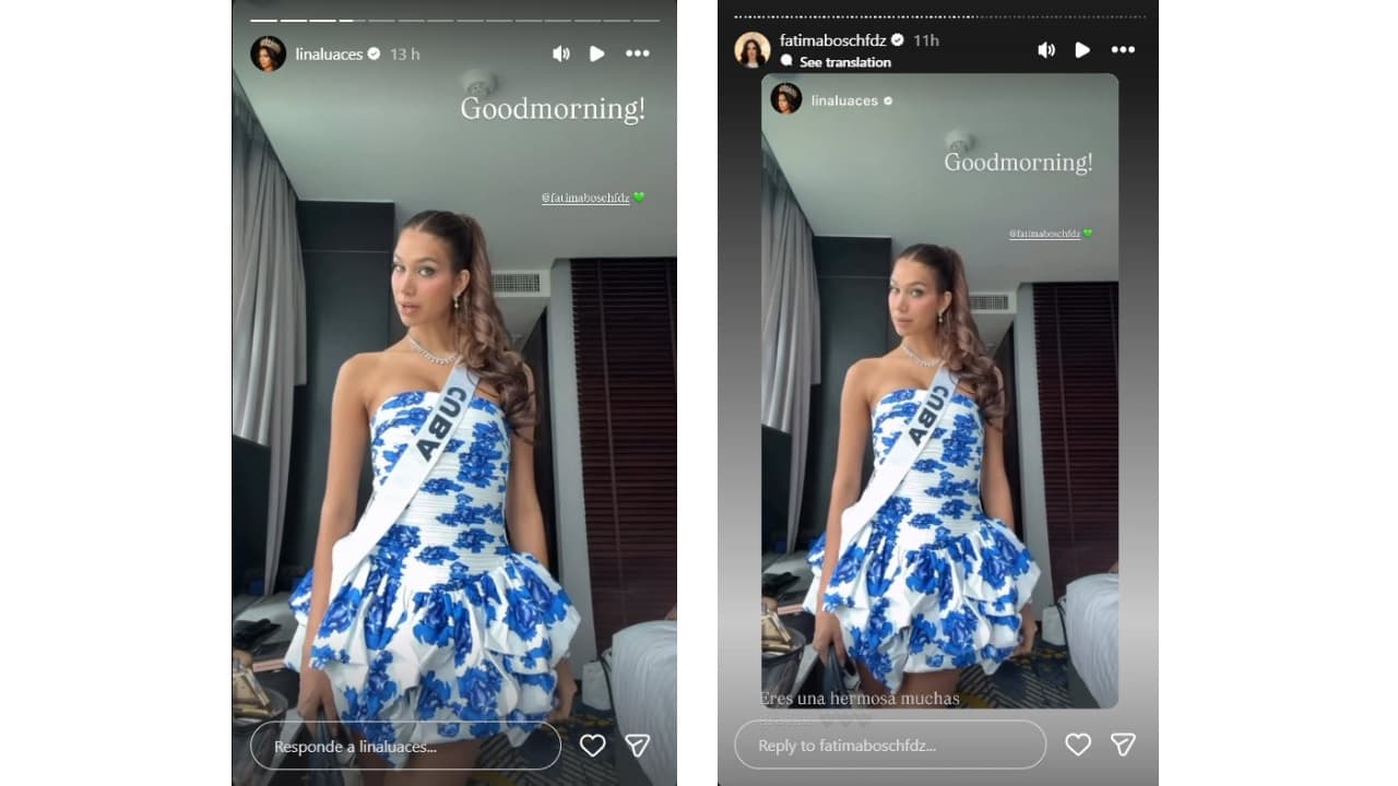 Lina Luaces apoya a Fátima Bosch.