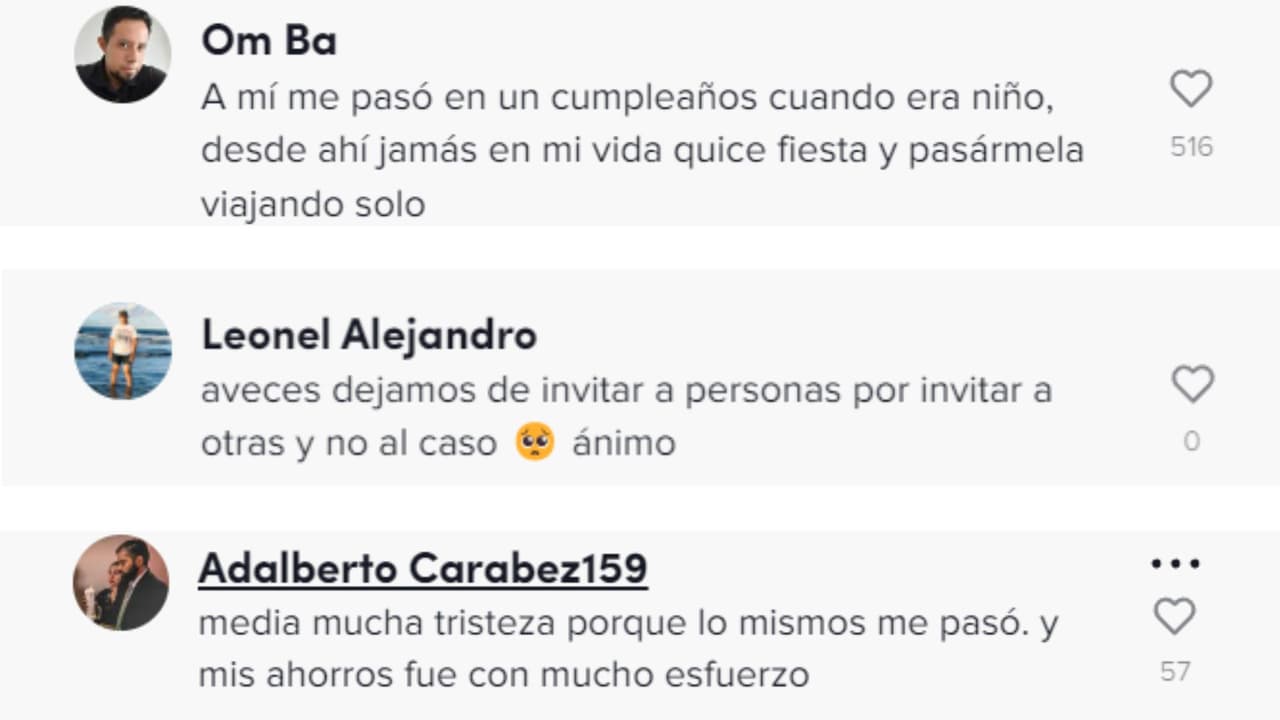 Reacciones de TikTok