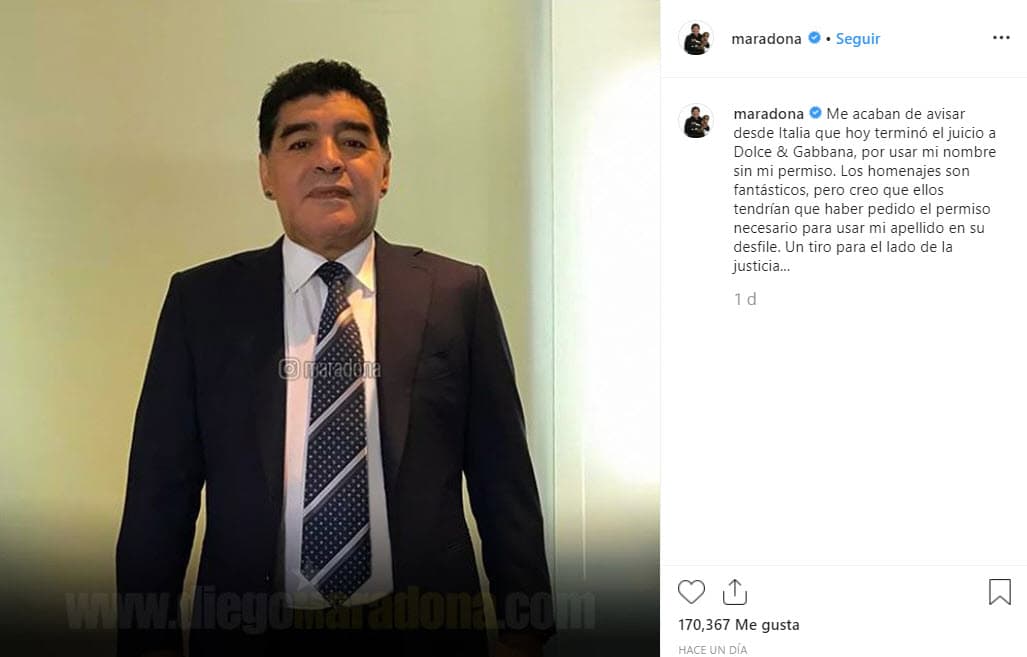 "Los homenajes son fantásticos, pero creo que 
<b>ellos tendrían que haber pedido el permiso</b> necesario para usar mi apellido en su desfile. Un tiro para el lado de la justicia", sentenció el exdeportista.
<br>