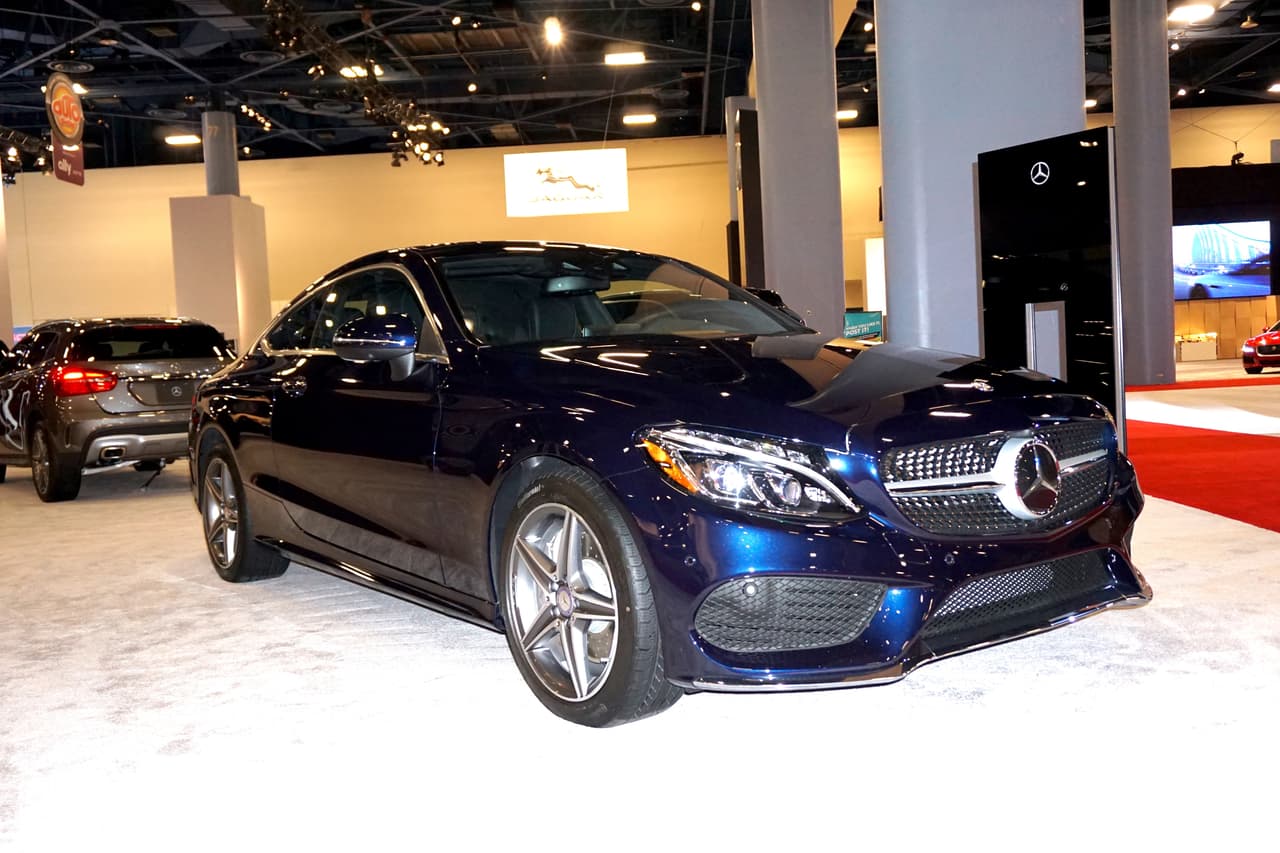 El totalmente nuevo Mercedes-Benz C300 Coupé hizo su debut en la Florida
