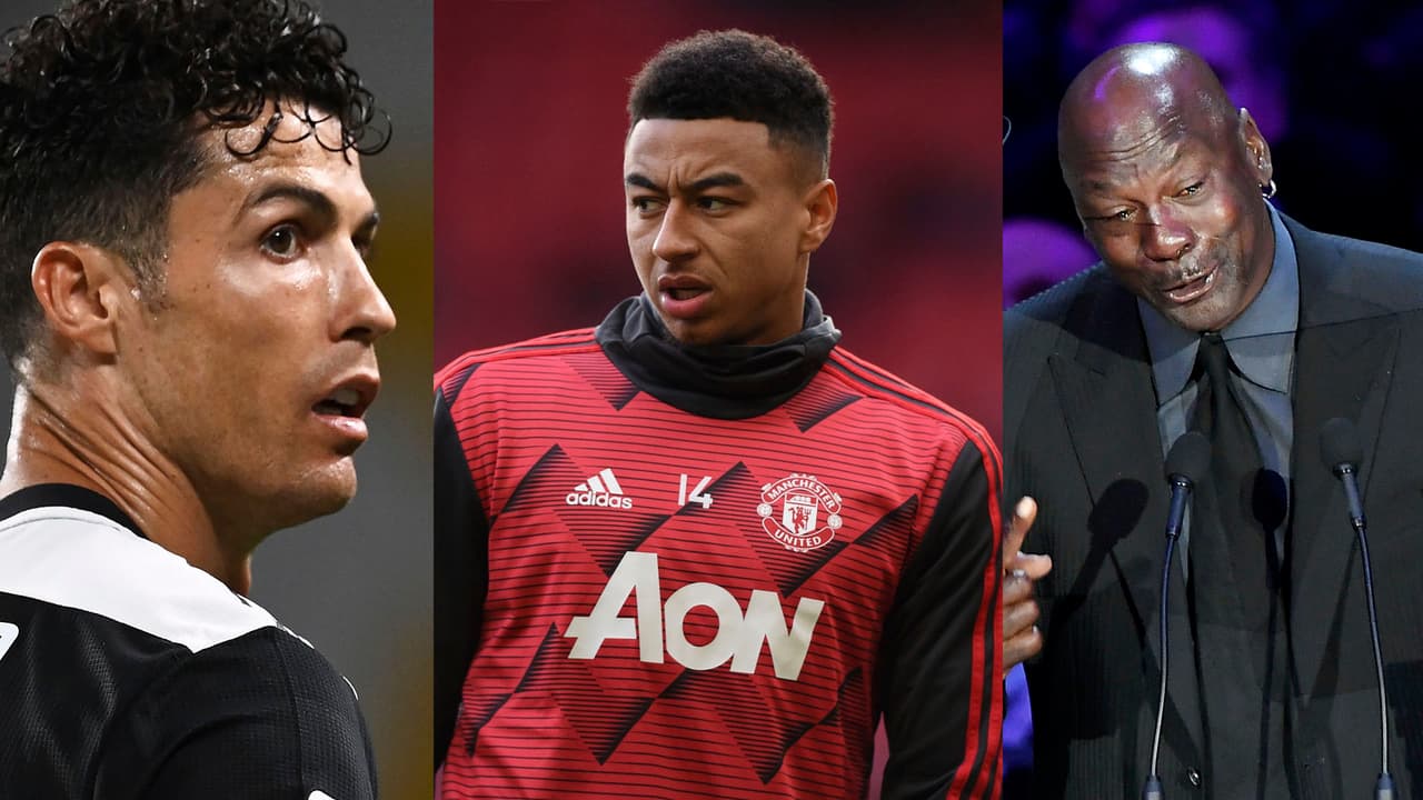 Lingard se atreve a comparar a Cristiano Ronaldo con Michael Jordan 