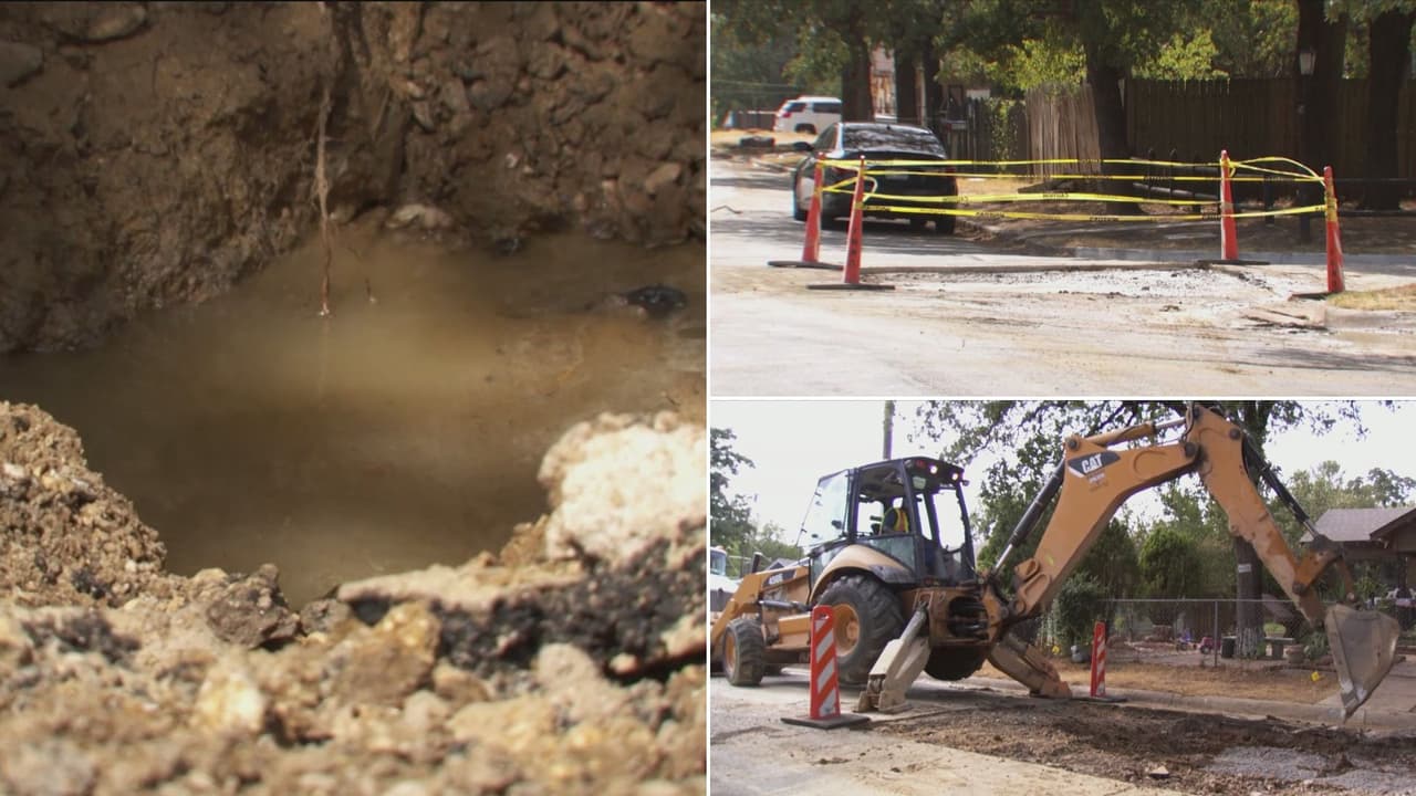 Aumenta el número de tuberías rotas por el calor extremo en Fort Worth y alertan que podría ser solo el comienzo