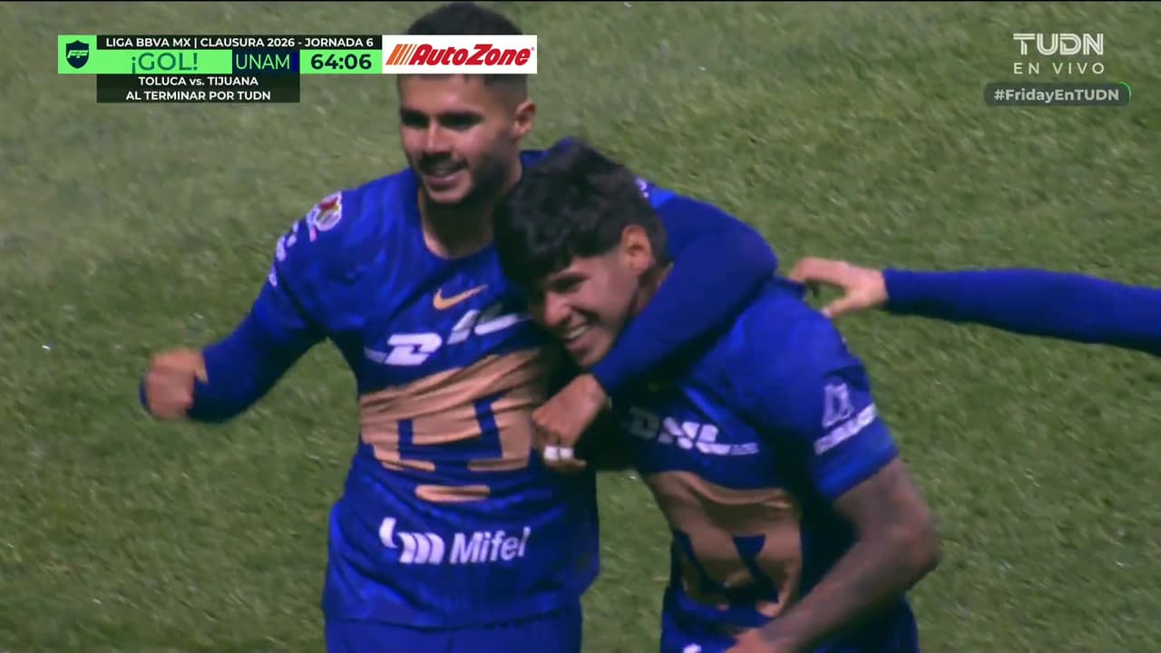 ¡Pumas empata a Puebla 2-2 con un penal de Robert Morales!