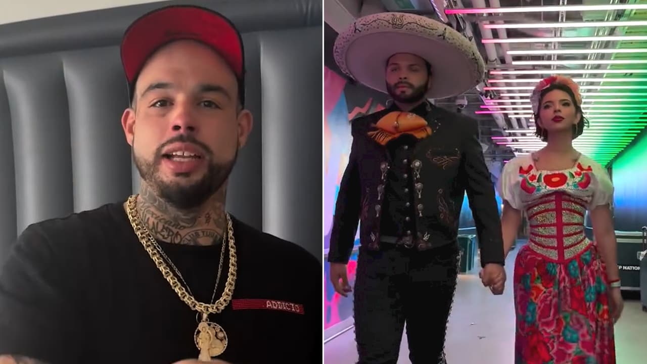 ¿Hijos de Pepe Aguilar en pleito? Los mensajes de Ángela y Leonardo luego de que su padre fue ignorado