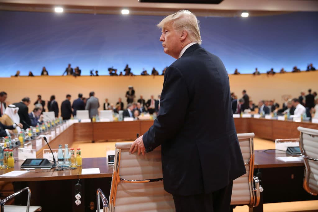 Trump: un gobernante extraño y aislado en el G-20