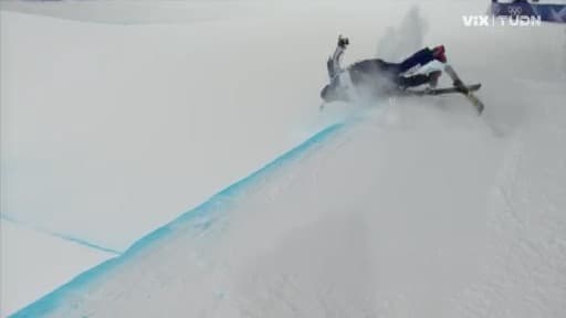 Drama: de ir por el oro a sufrir terrorífica caída en Milano Cortina