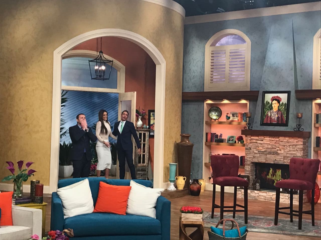 Así de cálido fue el recibimiento para la Miss Universo 2006.