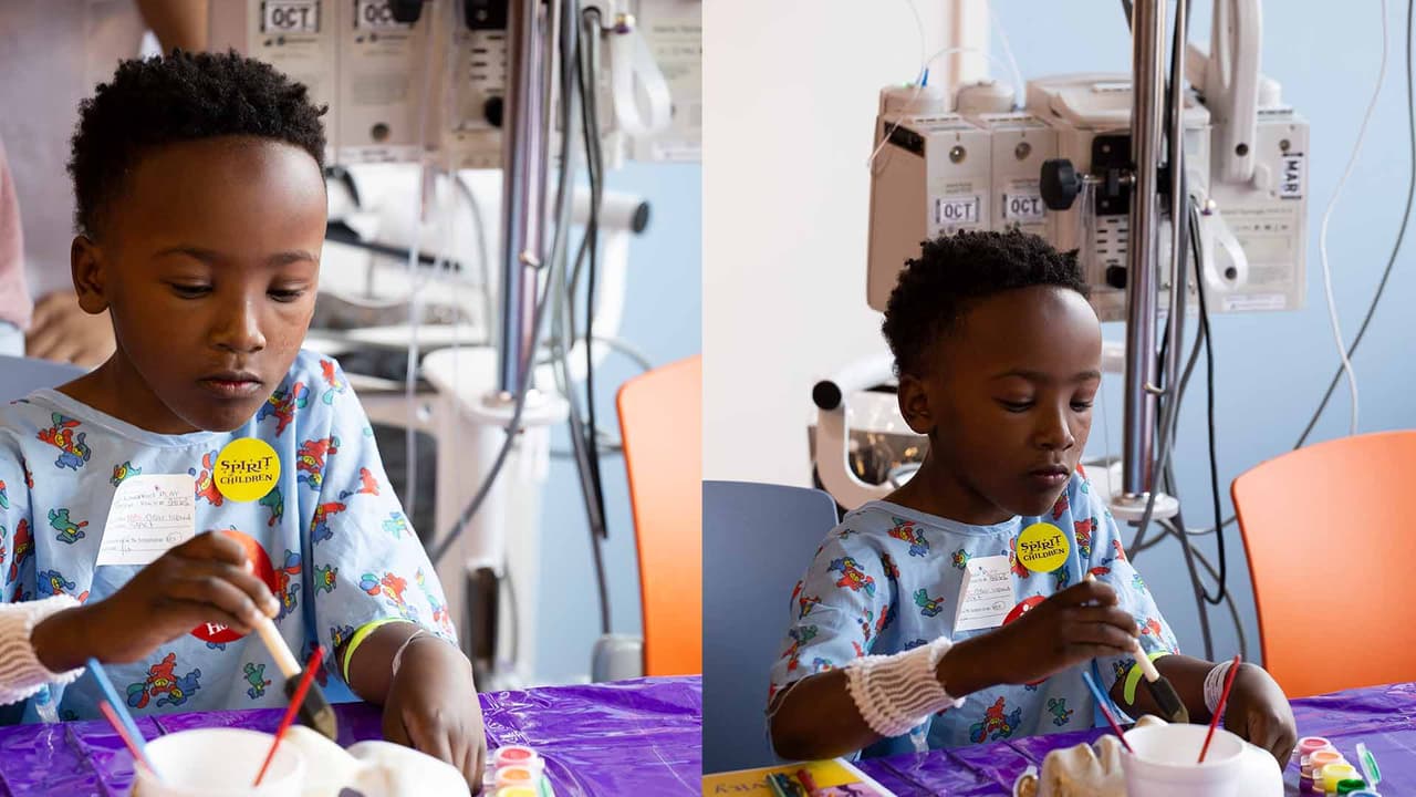 Gracias a la ayuda recibida 'Spirit of Children' ha contratado personal de apoyo para Child Life;