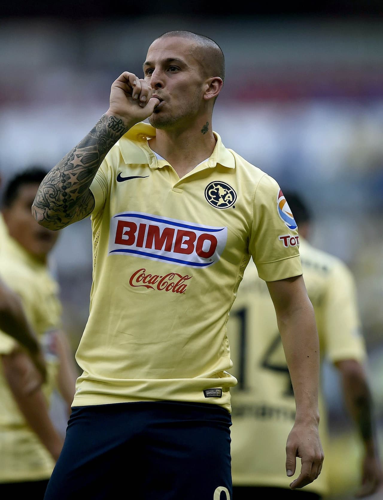 En 49 partidos de Liga MX vestido de azulcrema, Darío Benedetto anotó 17 goles.