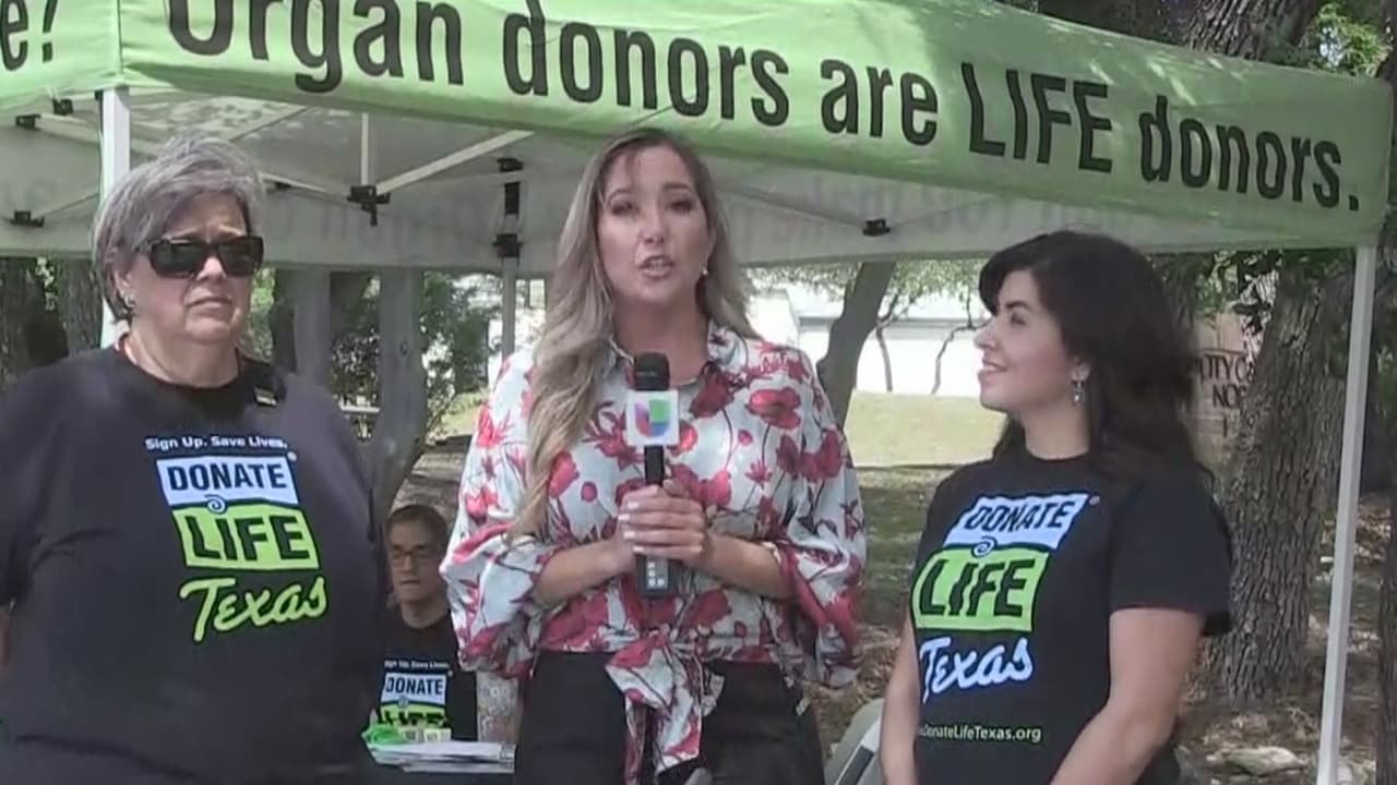 “Donate life Texas”, la campaña para registrar a donantes de órganos en Texas