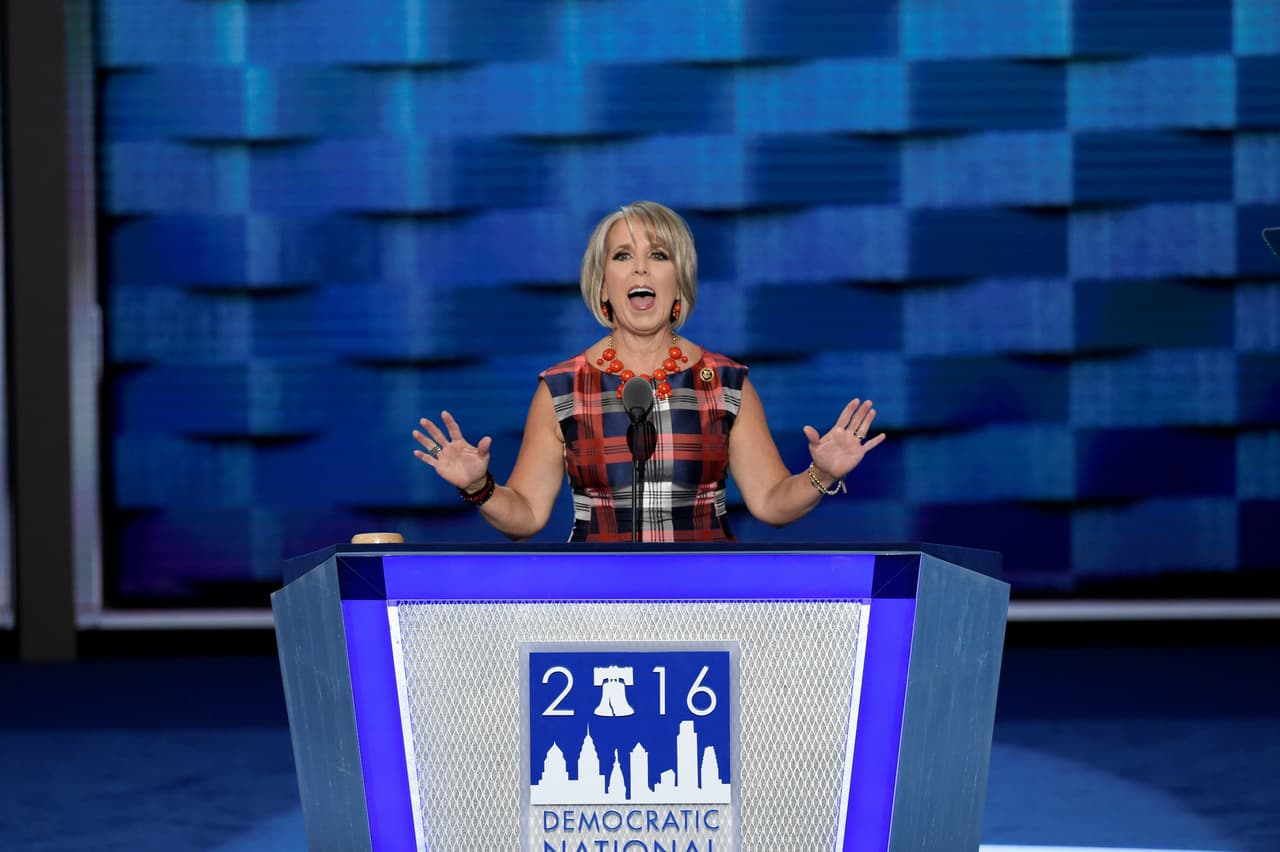 Michelle Luján Grisham. Representante demócrata por el distrito 1 de Nuevo México en el Congreso.