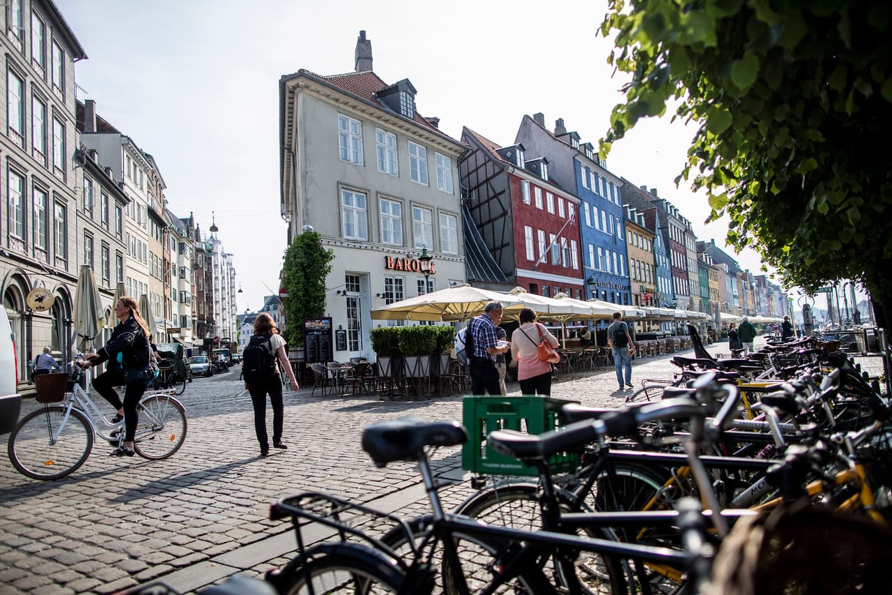 En Copenhague, viajar en bicicleta va perdiendo poco a poco la popularidad