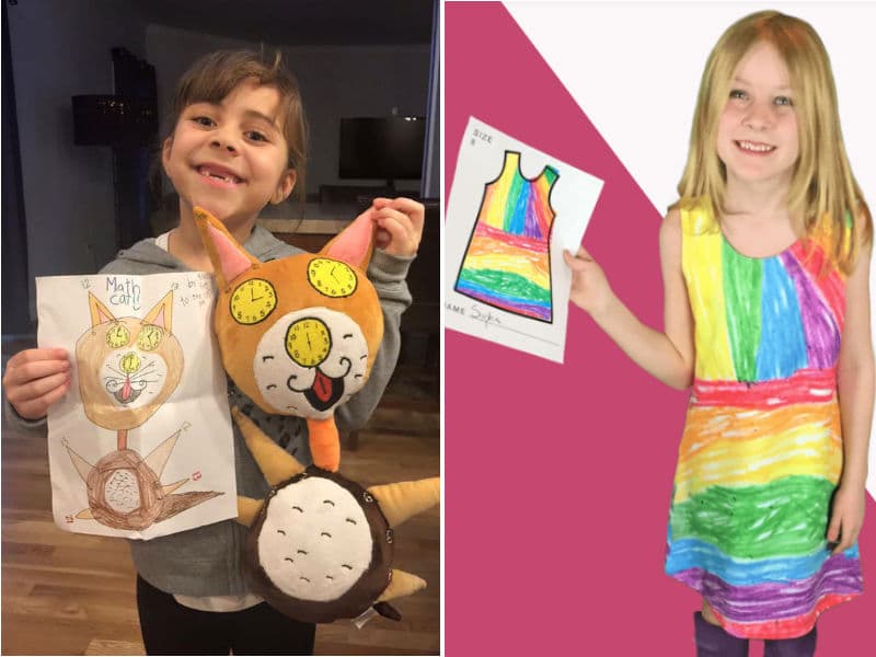 Dale vida a los dibujos de tus hijos