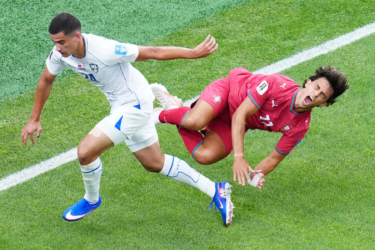 Las mejores imágenes del partido de Portugal contra Uzbekistán en la Copa Mundial