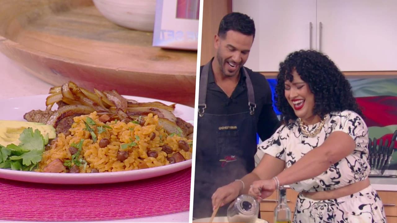 Rica receta tradicional de arroz con gandules de la chef-influencer Omi Hopper