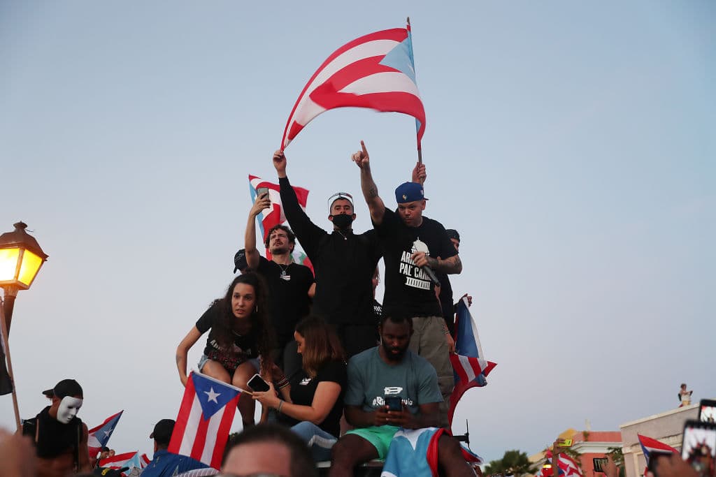 Los artistas asistieron, pero no quisieron ser protagonistas, algo que dejaron claro era el rol del pueblo.