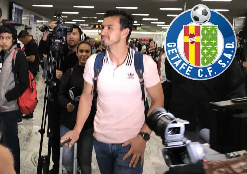Oswaldo Alanís dejó México, inicia su aventura rumbo a España para firmar con el Getafe