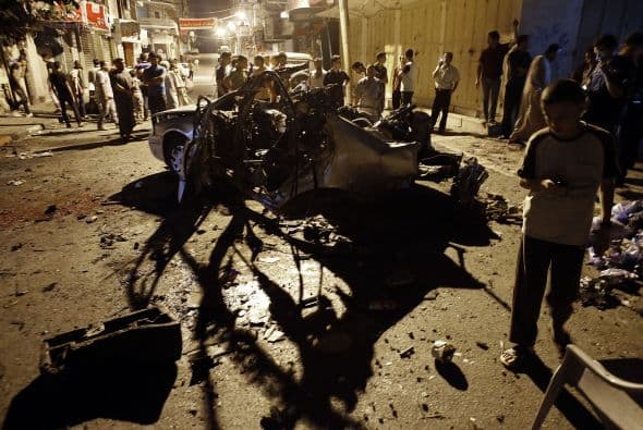 Aviones de combate israelíes atacaron Gaza