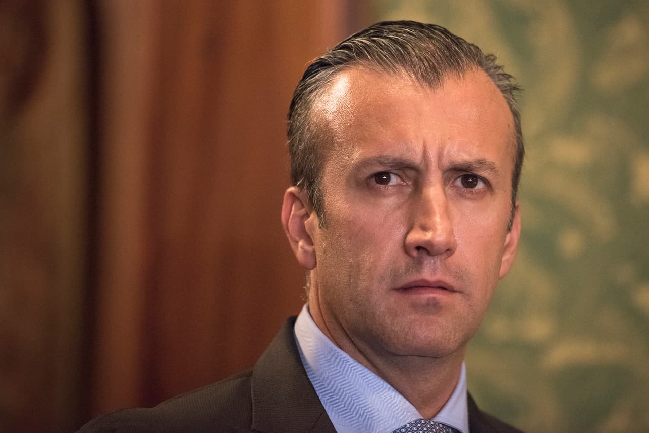 El Aissami is named on a list of government officials linked to drug trafficking, according to the Treasury Department, resulting in the freezing of his U.S. assets.