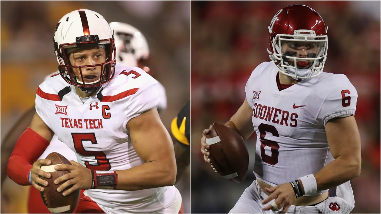 Patrick Mahomes (Chiefs) y Baker Mayfield (Browns) jugaron con Texas Tech y Oklahoma en el College.