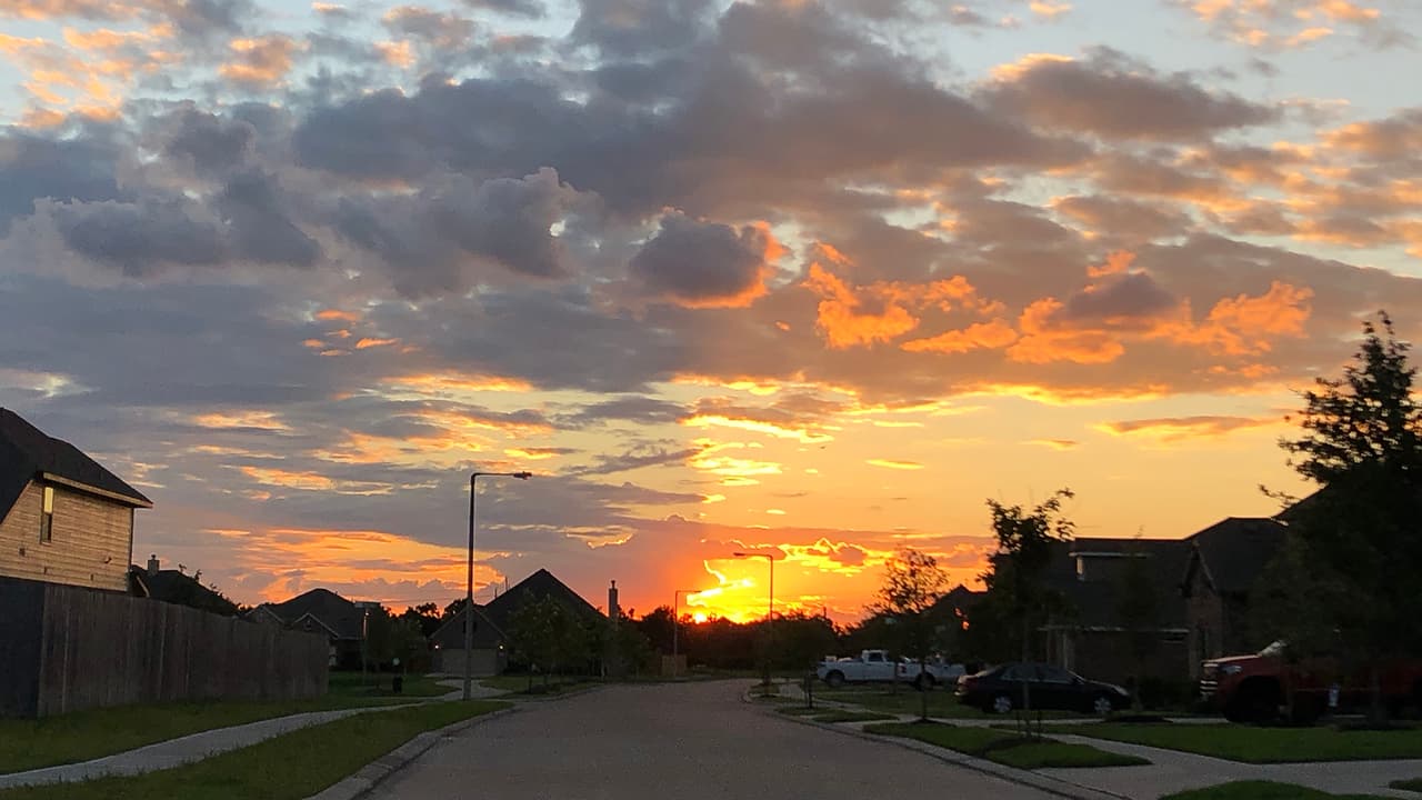 Momentos como estos son usuales en el estado de Texas.