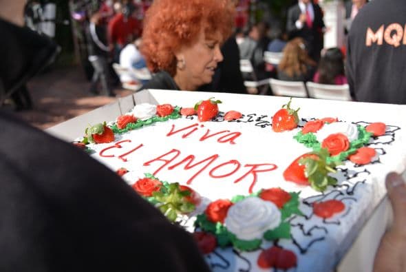 San Valentín llegó a Despierta América y una boda triple es una original manera de celebrar esta romántica fecha.