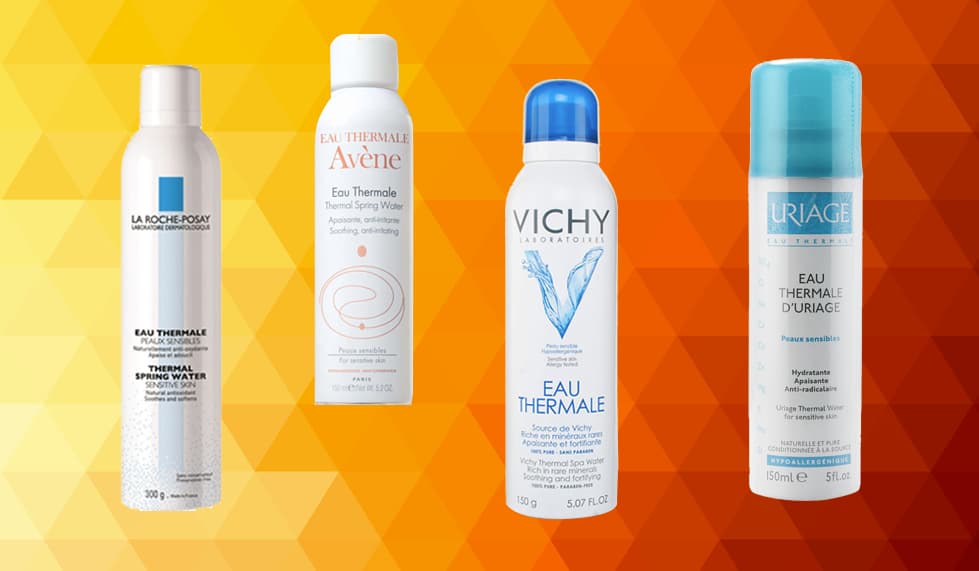 Rocía agua. Una manera muy sencilla de hacer que tu maquillaje dure más tiempo es con ayuda del agua termal. La puedes usar antes de la base del maquillaje, después de tu crema hidratante y al finalizar tu maquillaje. Debes rociarla ligeramente sobre todo tu rostro. Nuestras favoritas son: La Roche-Posay, Avène, Vichy, Uriage.