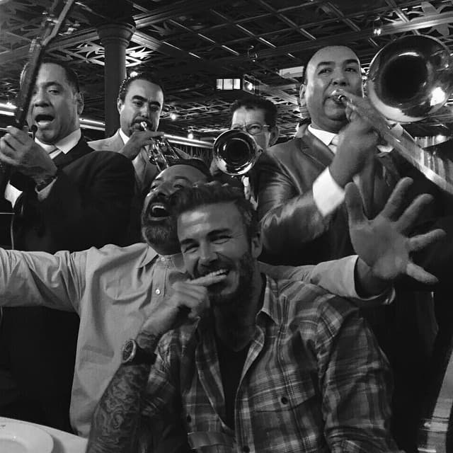 Durante una escapada a México con amigos.